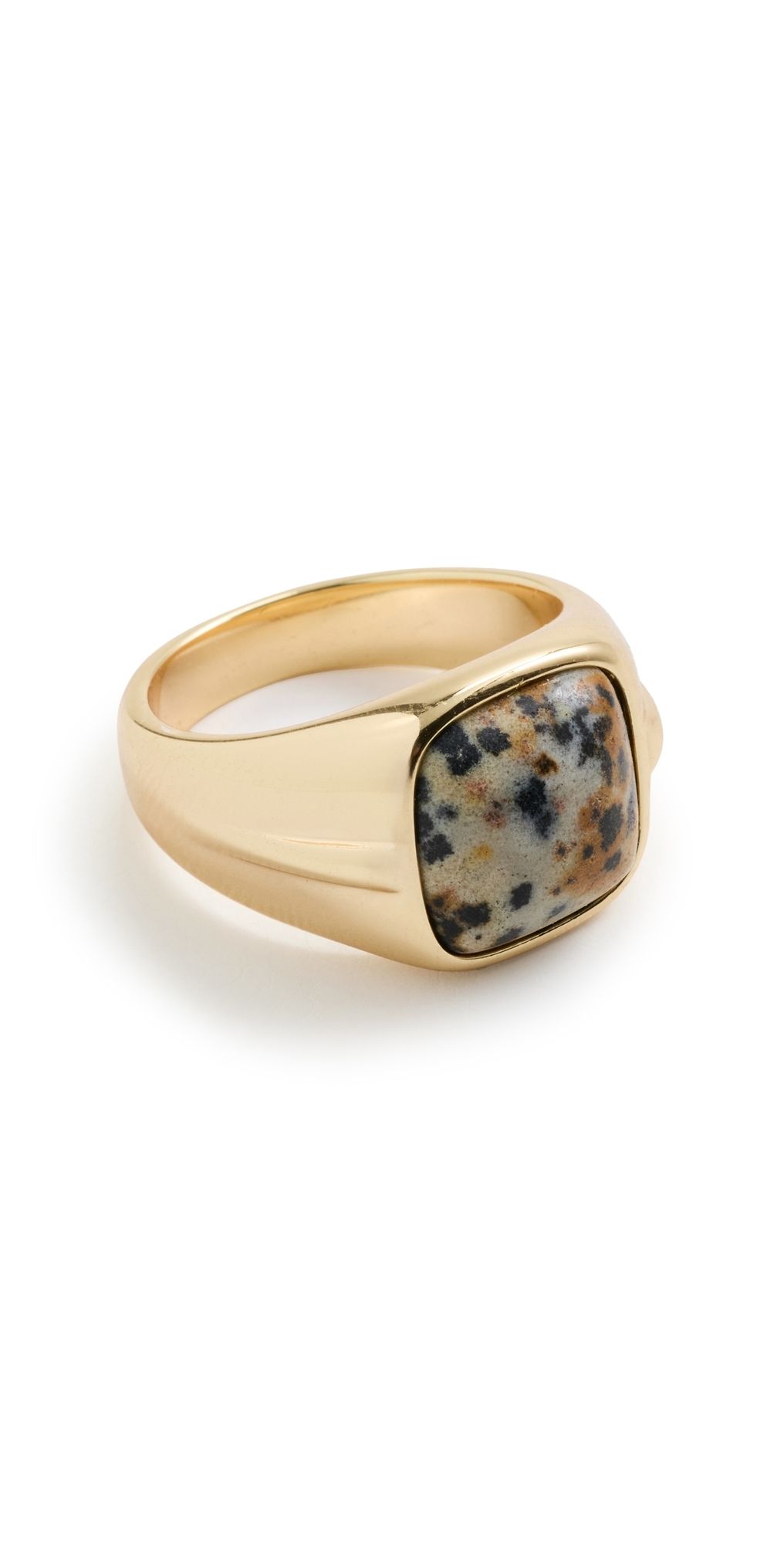 Luv Aj The Palma Signet Ring Gold 8