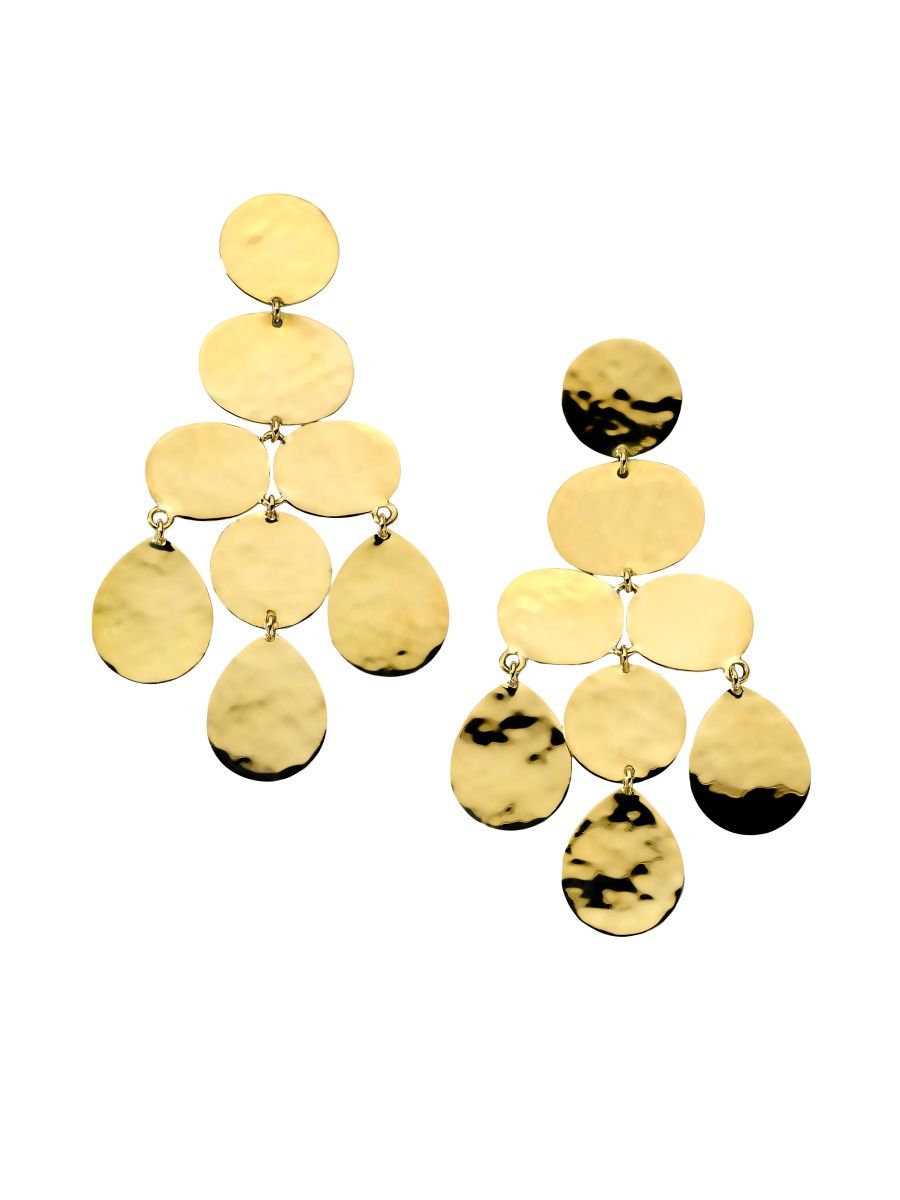 Ippolita Women's Classico 18K Yellow Gold Small Chandelier Earrings - Yellow Gold