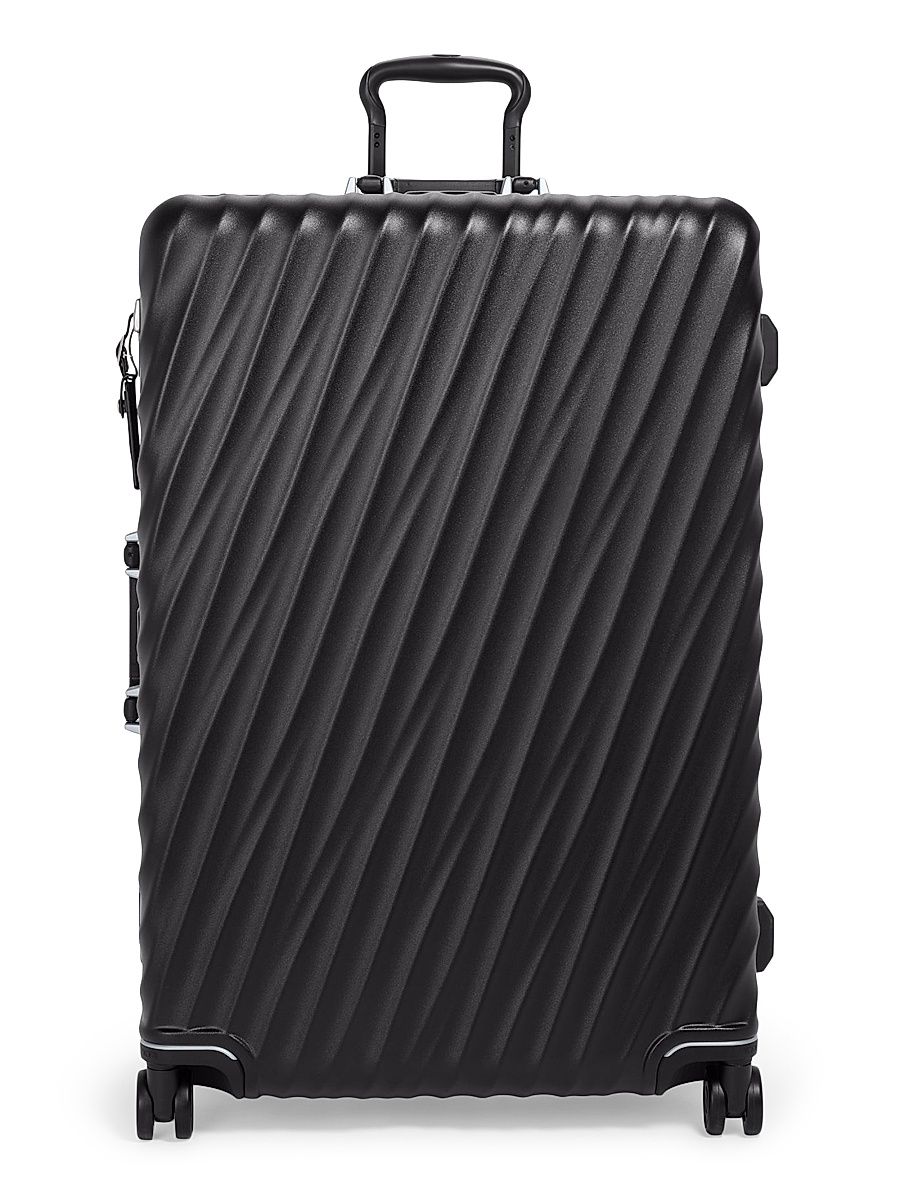 19 Degree Polycarbonate Extended Trip Suitcase - Pearl Grey