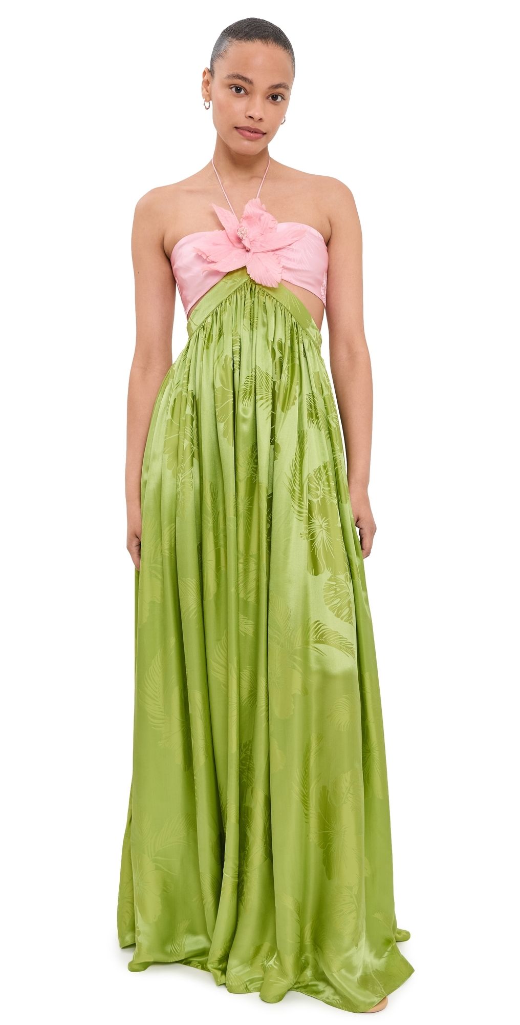 Retrofête Prudy Dress Kiwi/Rosa Top Jacq M