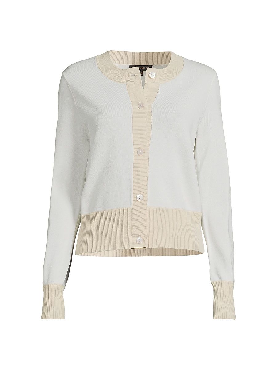 Women's The Beam Cardigan - Chalk Rush - Size Medium