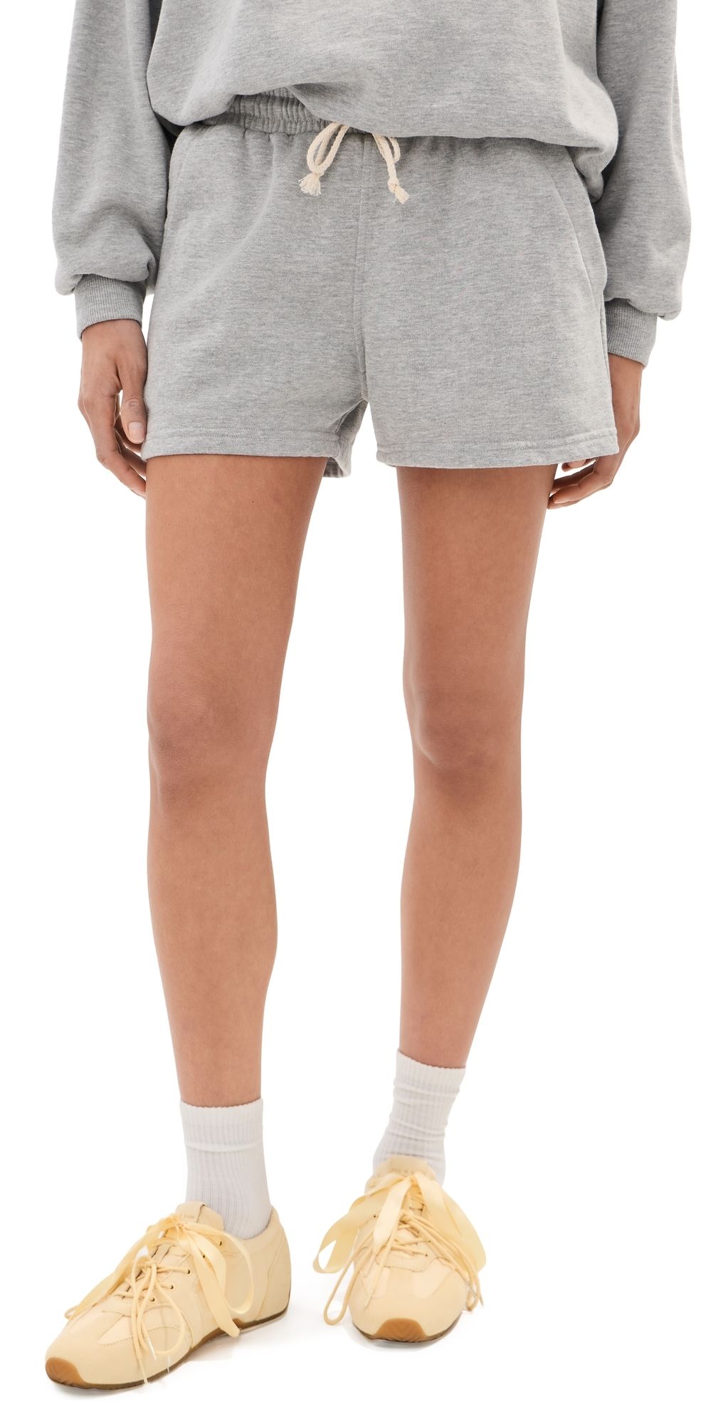 State & Lake Dillon Shorts Pale Pink XS