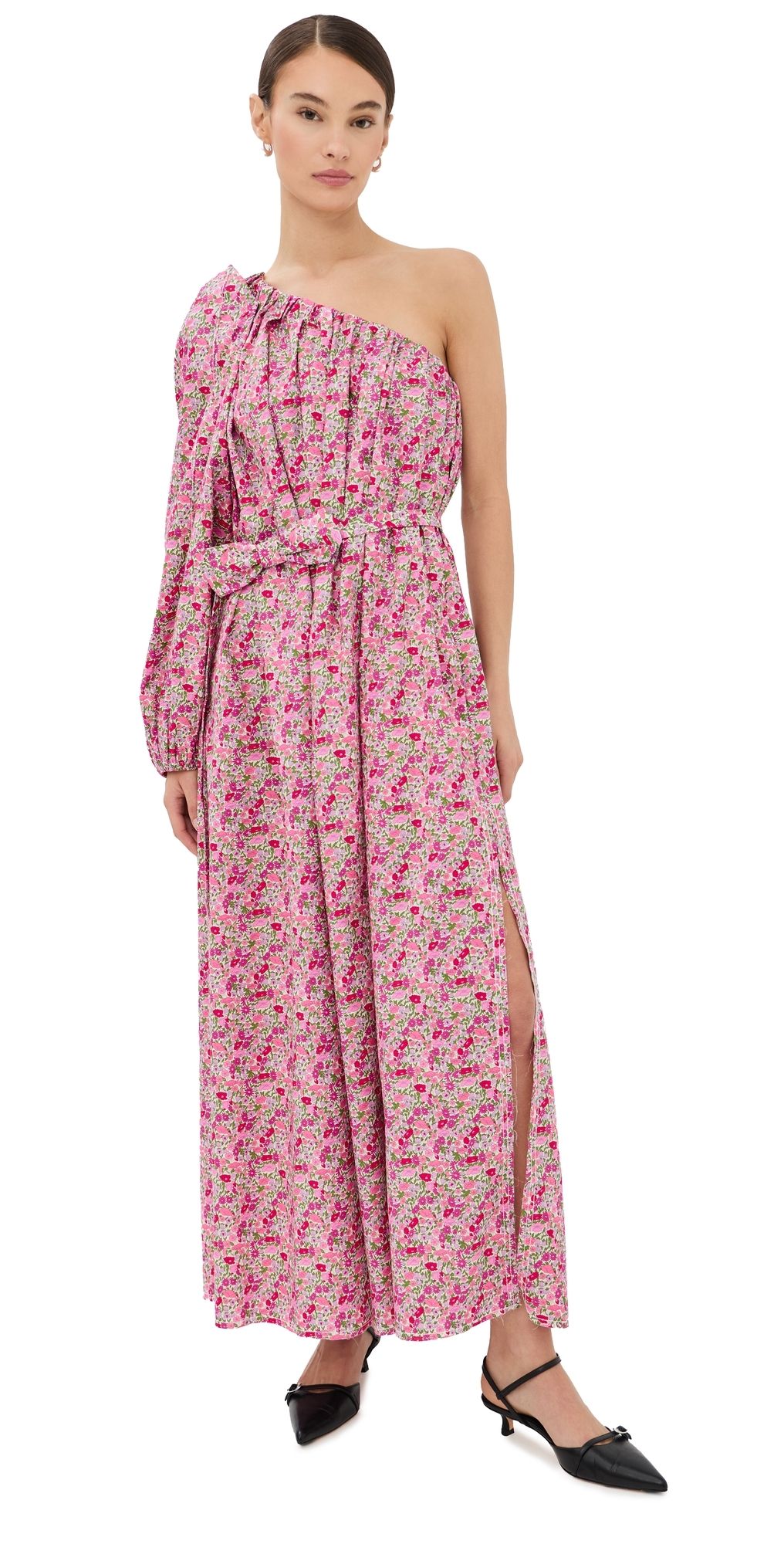 Nackiye Antiparos Dress Pink Explosion 40