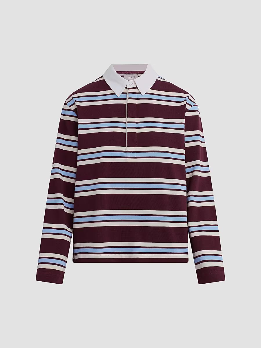 Women's The Dylan Rugby Shirt - Oxblood Sky Rugby - Size XS