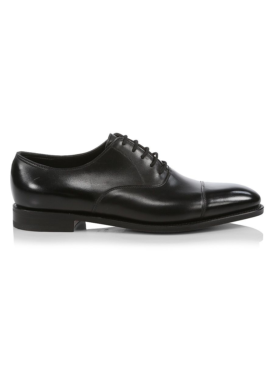Men's City II Leather Oxford Loafers - Black - Size 13