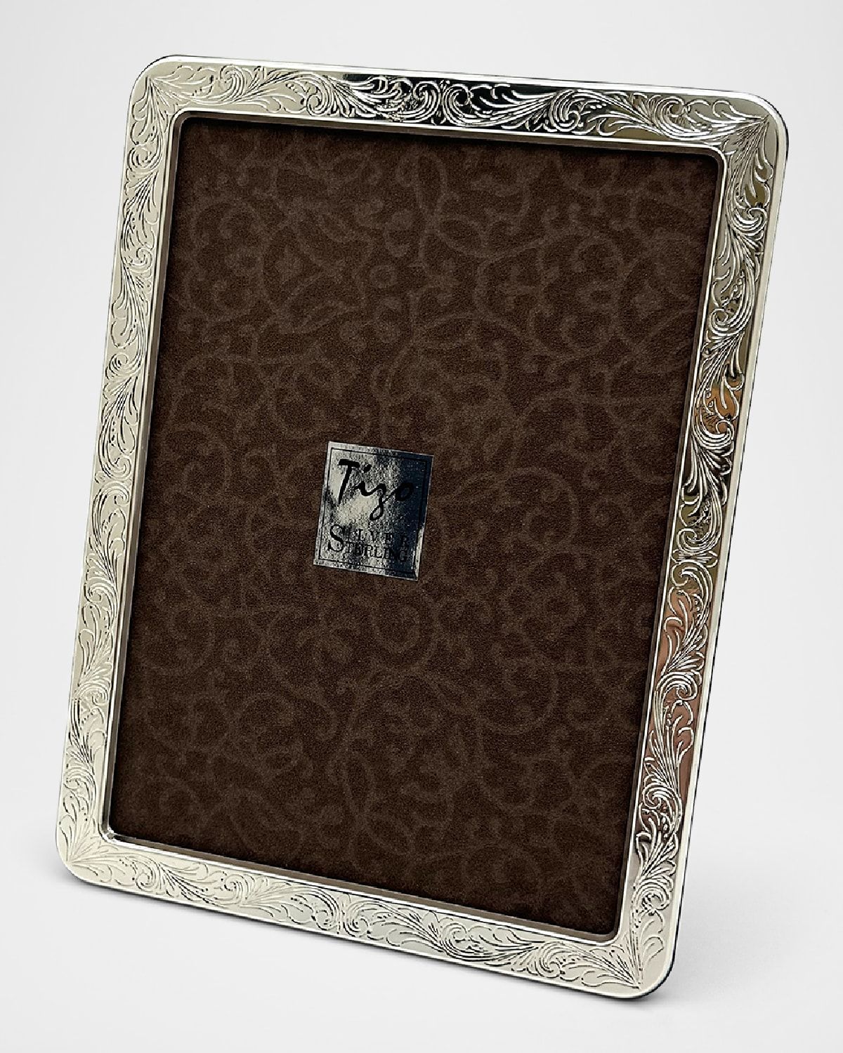 STERLING ROUNDED ENGRAVED FRAME