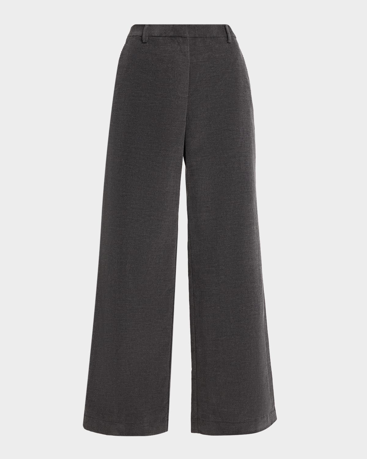 Dylan Corduroy Straight-Leg Pants