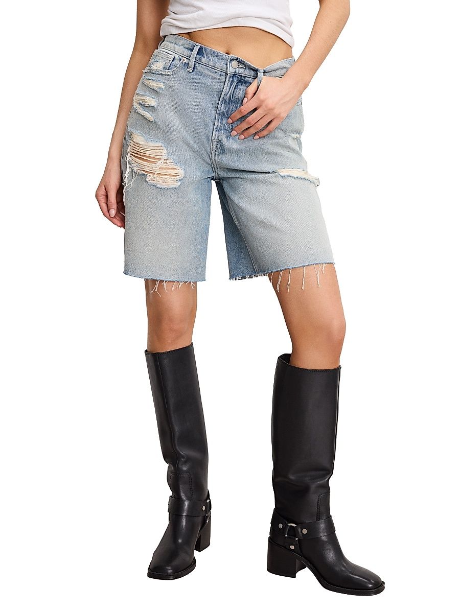 Women's Good Extreme Barrel Shorts - Indigo - Size 8