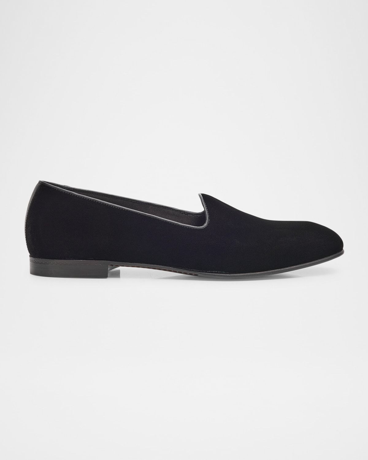 Men & apos;s Gala Textile Leather-Trim Loafers