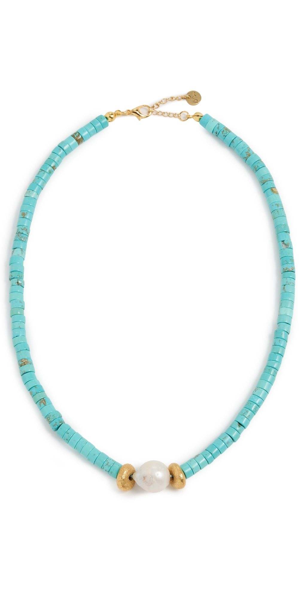 Maison Irem Bouga Necklace Turquoise One Size