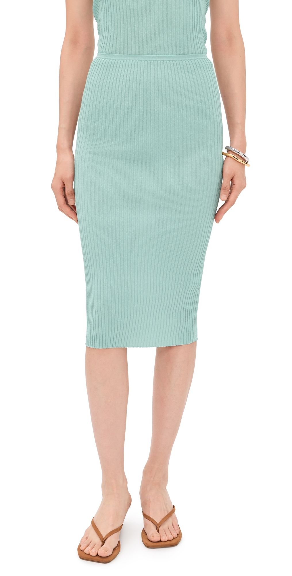 Leset Blake Rib Skirt Mirage XL