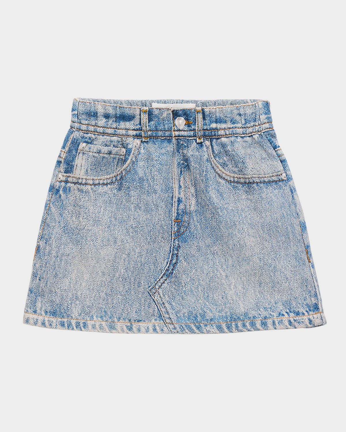 Girl & apos;s Miramar Cotton Terry Mini Skirt, Size 12M-10