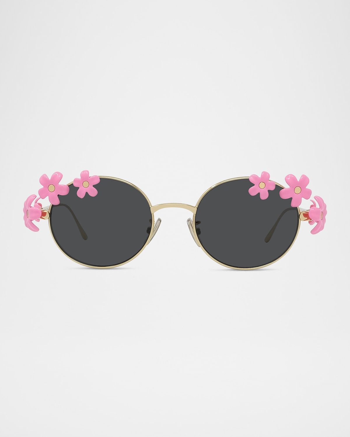 Signature Floral Metal Sunglasses