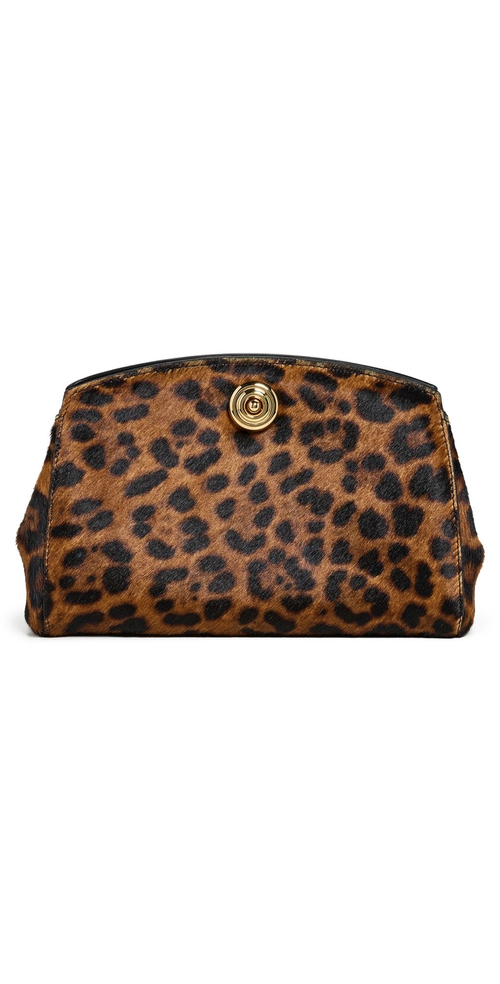 Liffner Pushlock Clutch Leopard One Size