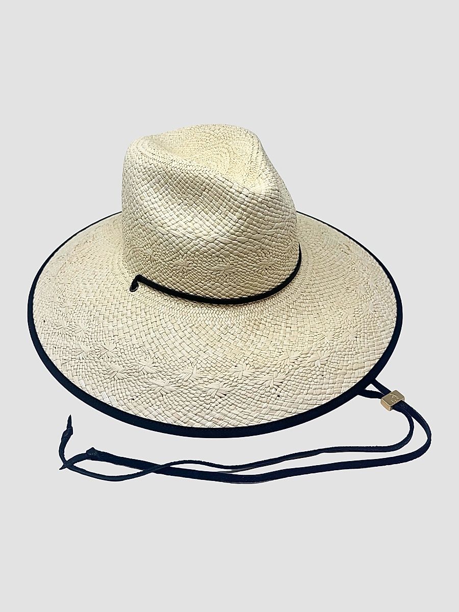 Freya Women's Fiji Straw Sun Hat - Natural Black - Size Large
