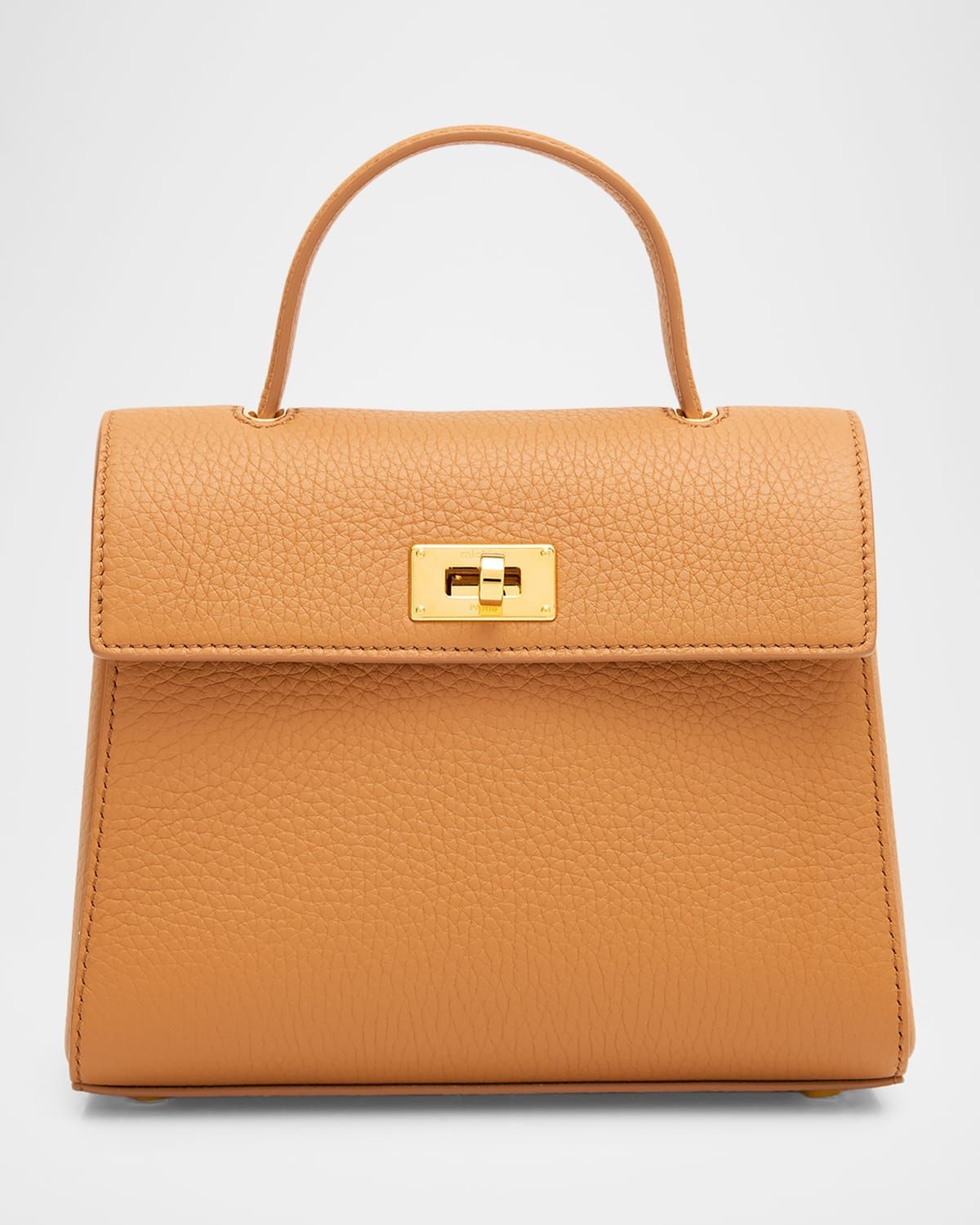 Palais Royal Taurillon Leather Top-Handle Bag