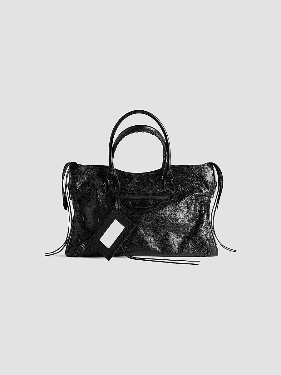Balenciaga Men's Le City Large Tote Bag - Black