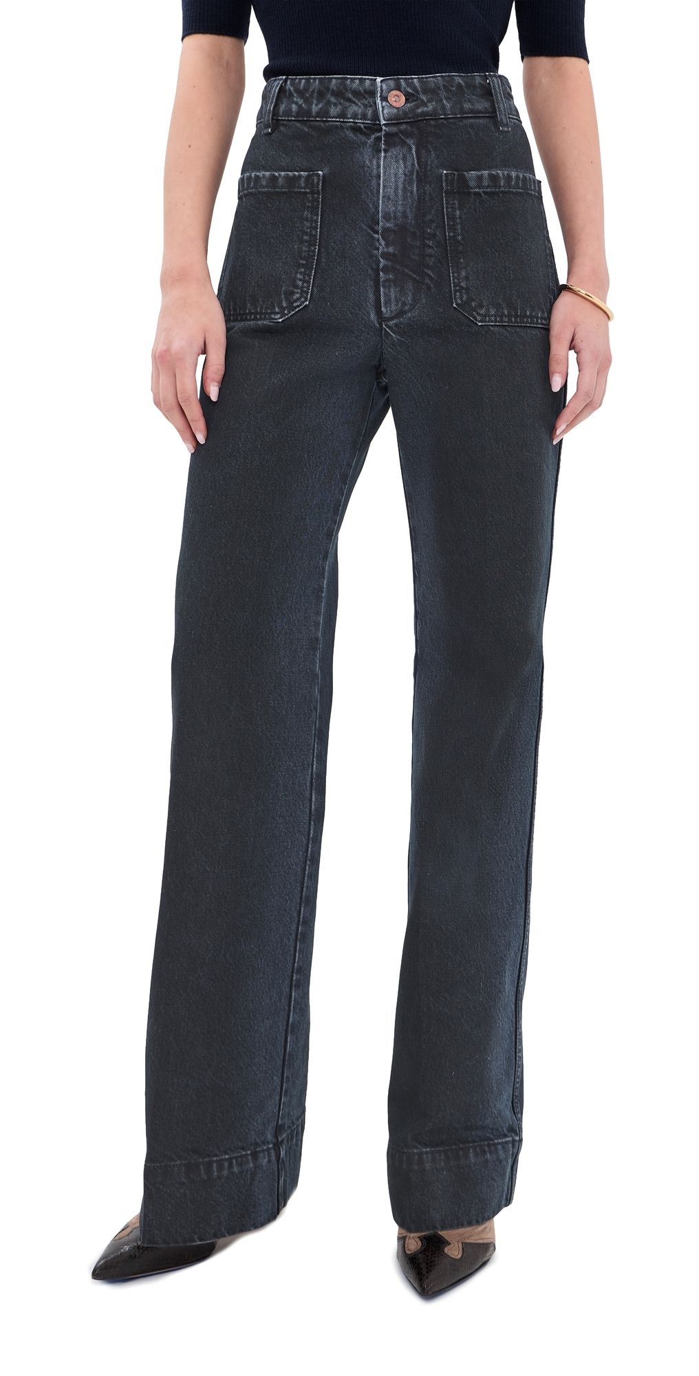 Victoria Beckham Alina Jeans Ink Blue 25