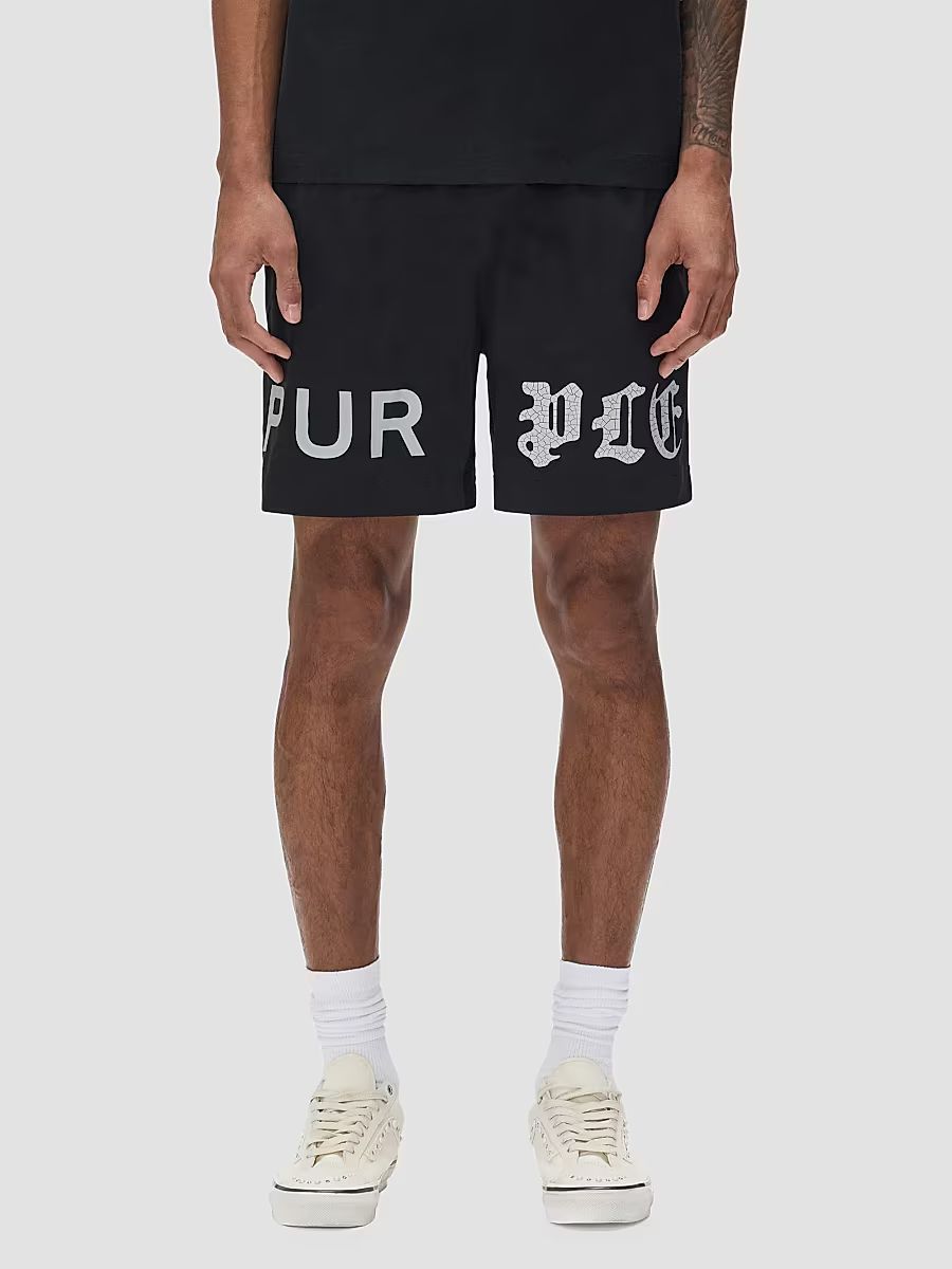 Men's All Round Swim Shorts - Black - Size XXL