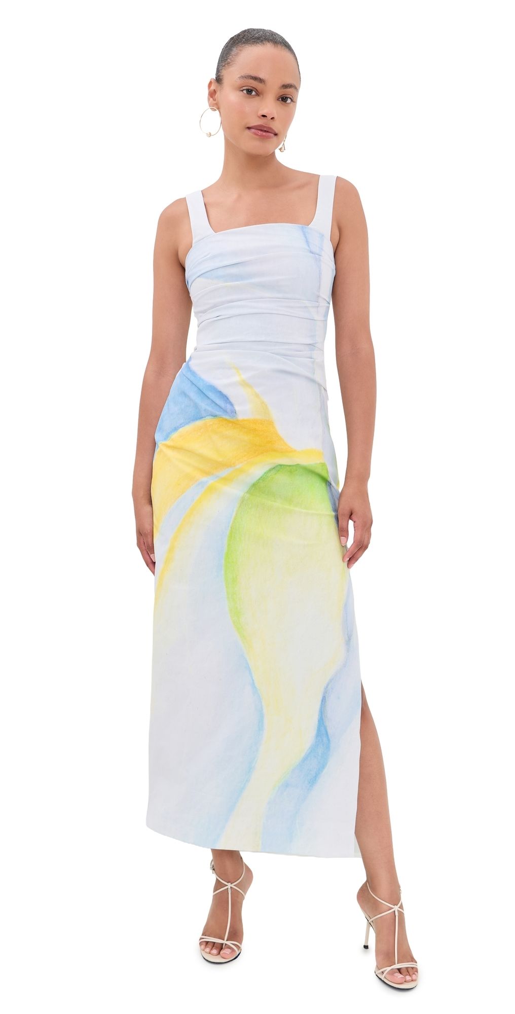Significant Other Phoebe Dress Seaglass Print 10
