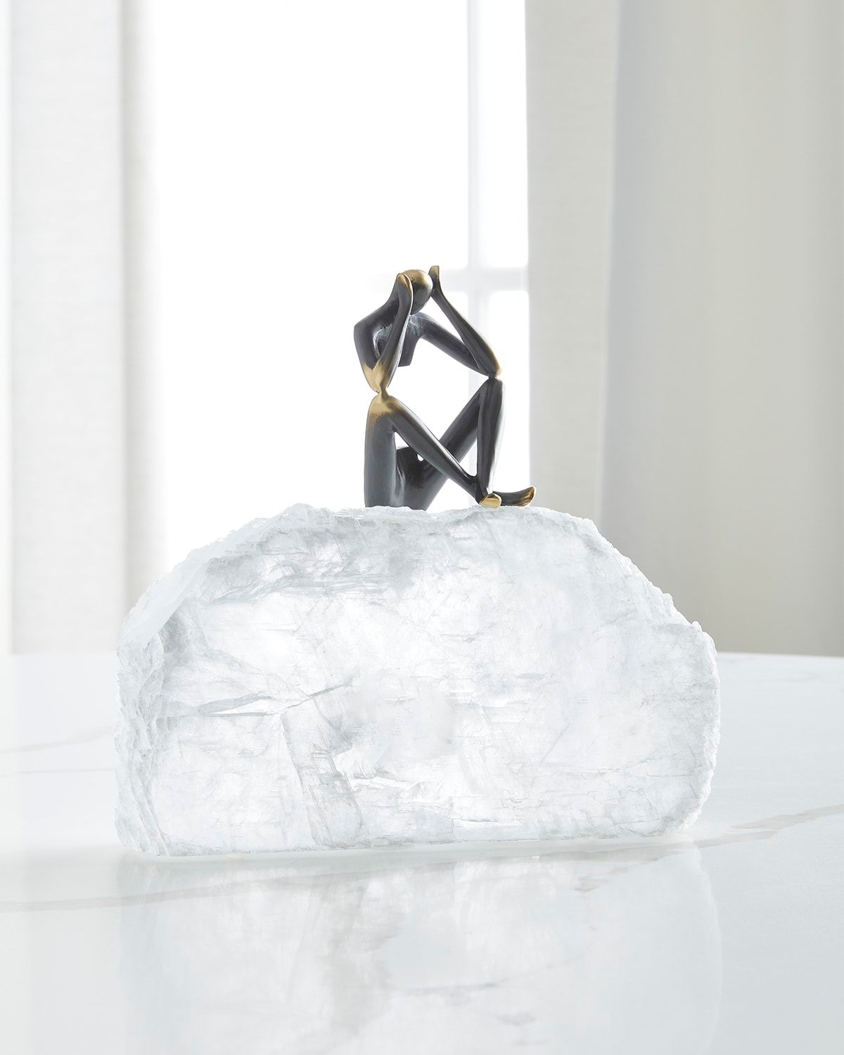 Man on Edge I Sculpture