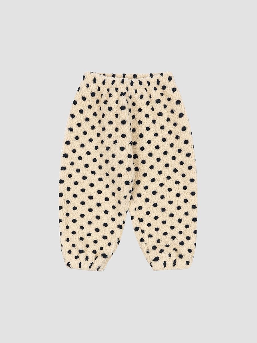 Little Girl's & Girl's Jody Polka Dot Fleece Pants - Dot Lumiere - Size 7