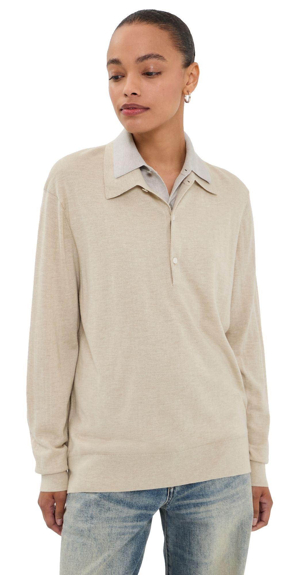 Acne Studios Koyat Sweater Beige/Grey L
