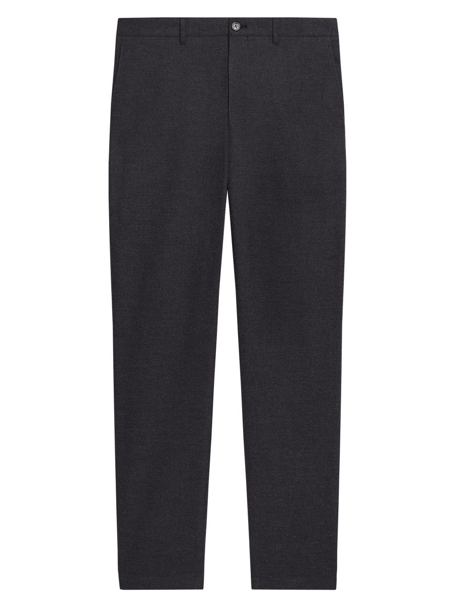 Theory Men's Zaine Twill Straight-Leg Pants - Baltic Multi - Size 38
