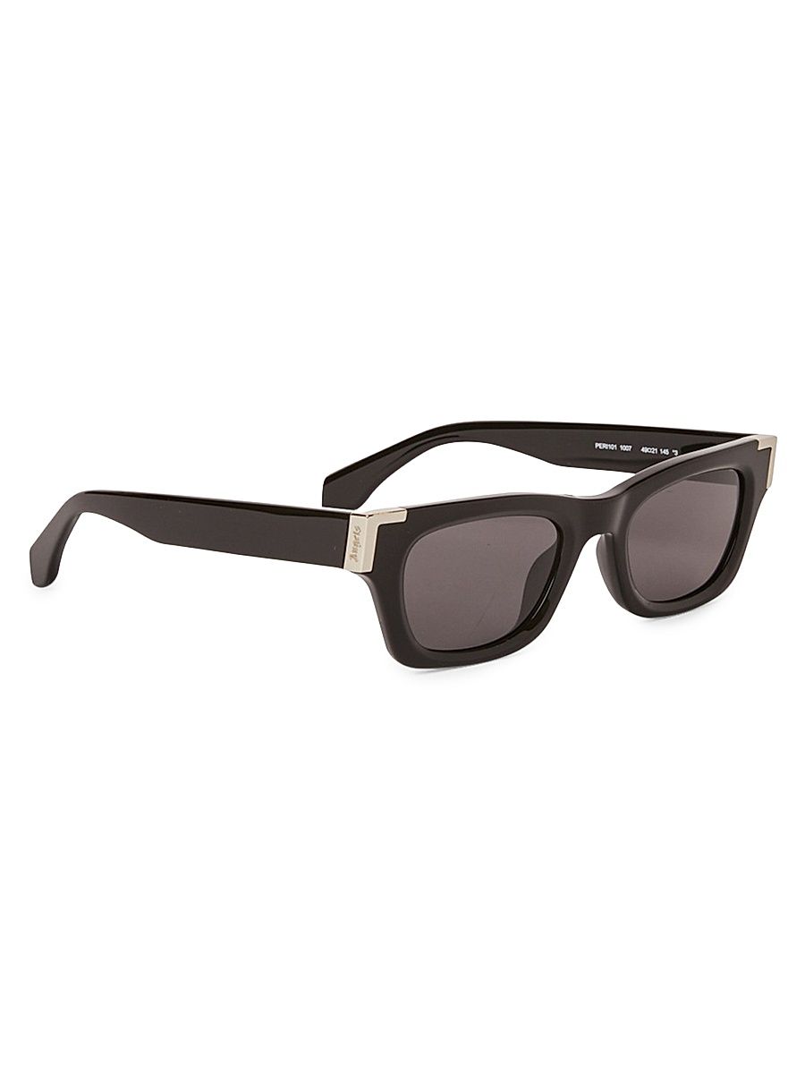 Women's Westport 49MM Rectangular Sunglasses - Black