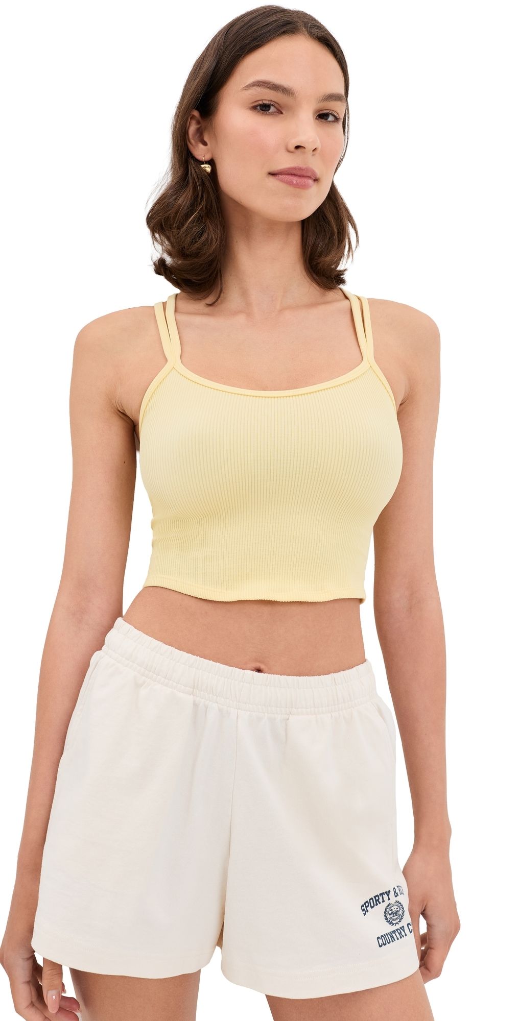 FP Movement Break A Sweat Free Throw Tank Sunlt Yellow M/L