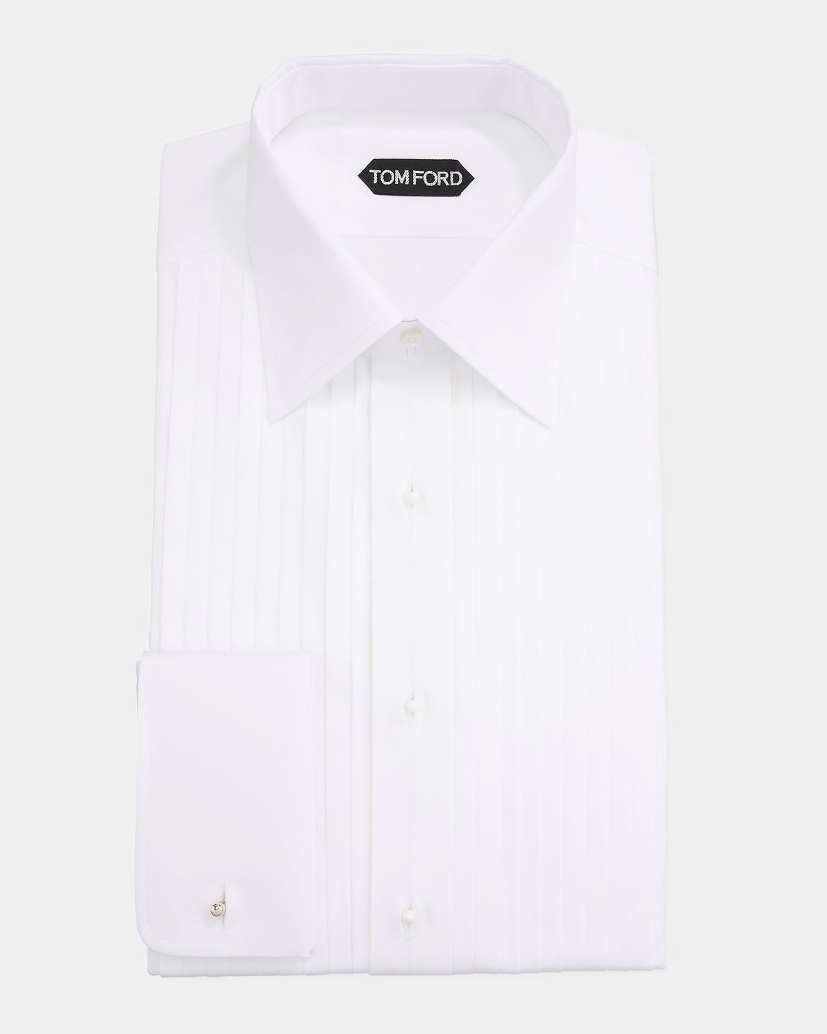 Men & apos;s Plisse Formal Dress Shirt