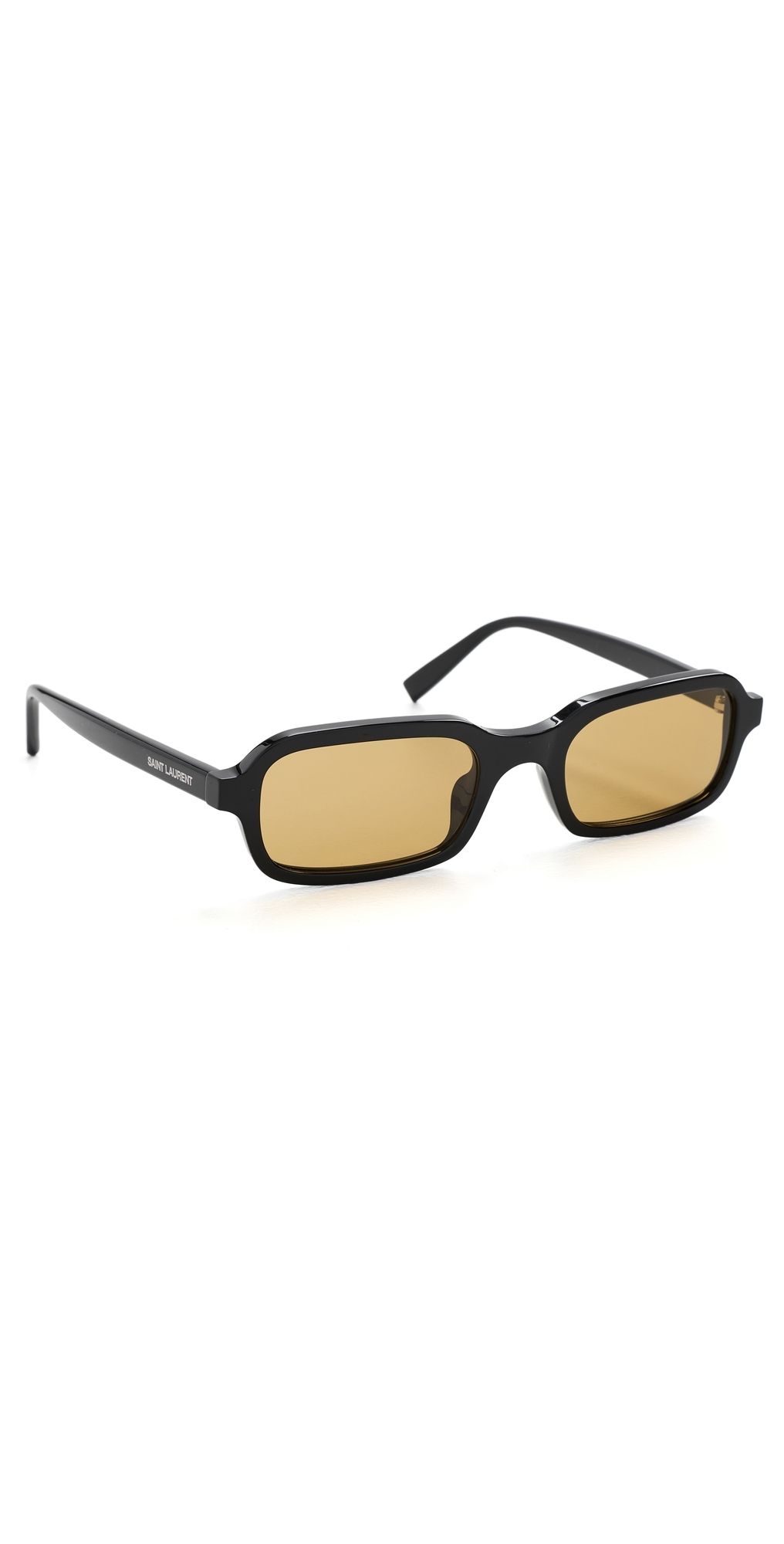 Saint Laurent SL 908 Sunglasses Black/Yellow One Size
