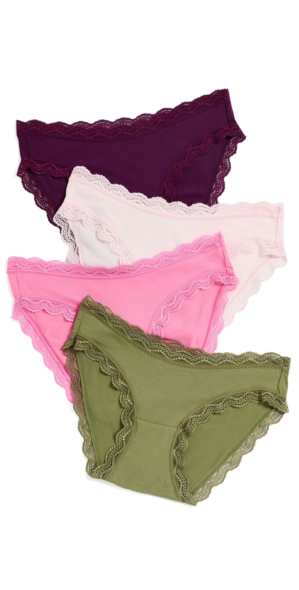 Stripe & Stare Original Knickers Four Pack Multi XS
