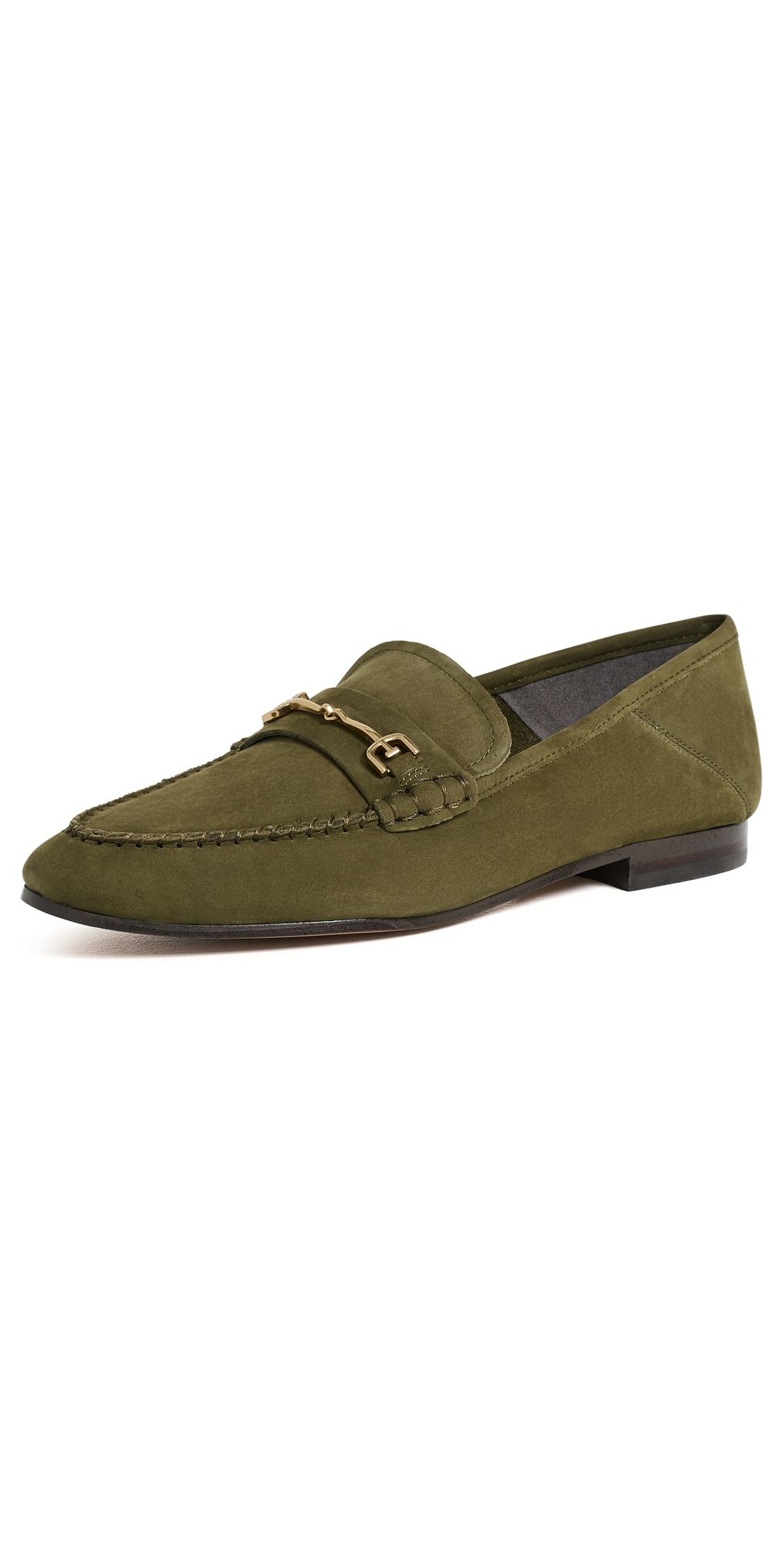 Sam Edelman Loraine 8 Loafers Olive Branch Suede 9