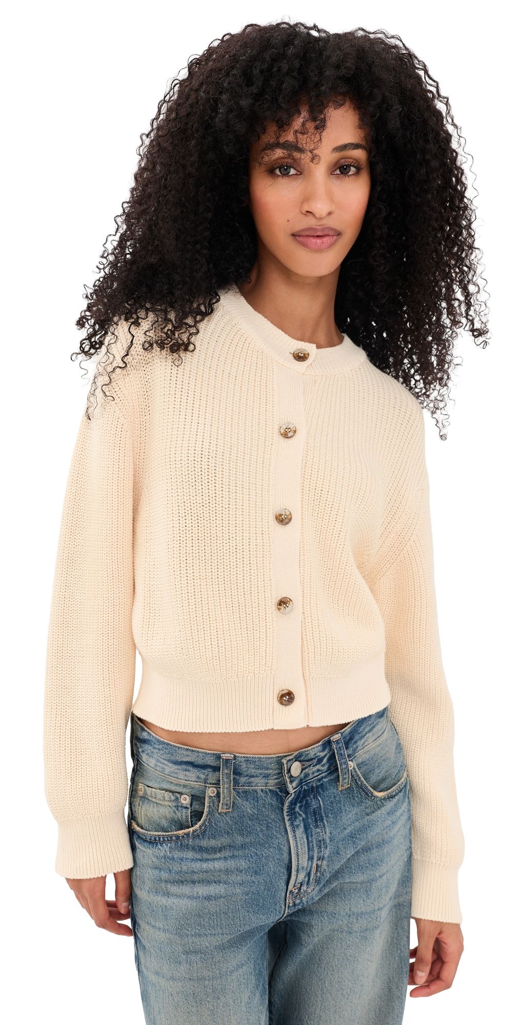 Free People Vienna Cardigan Vanilla S