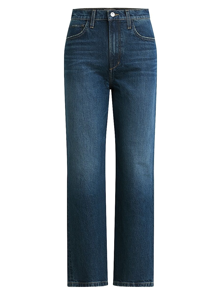 Women's The Valentina High-Rise Straight-Leg Jeans - Cambridge - Size 29