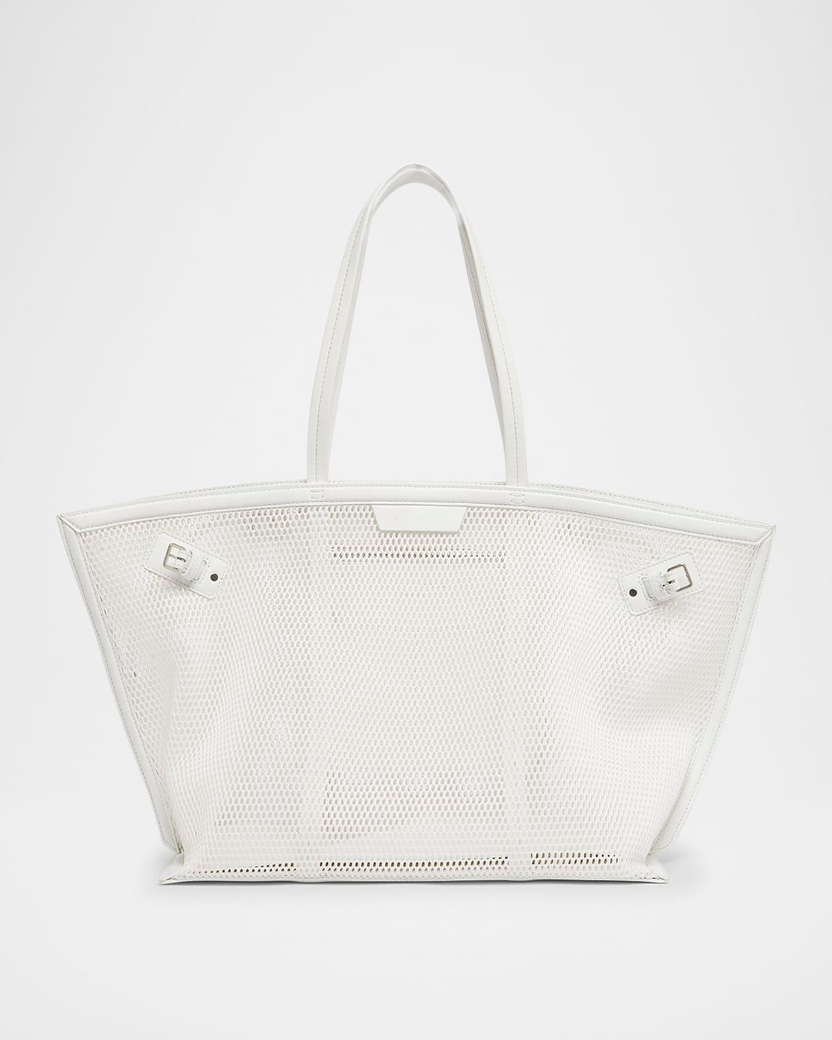 Days Buckle Mesh Tote Bag
