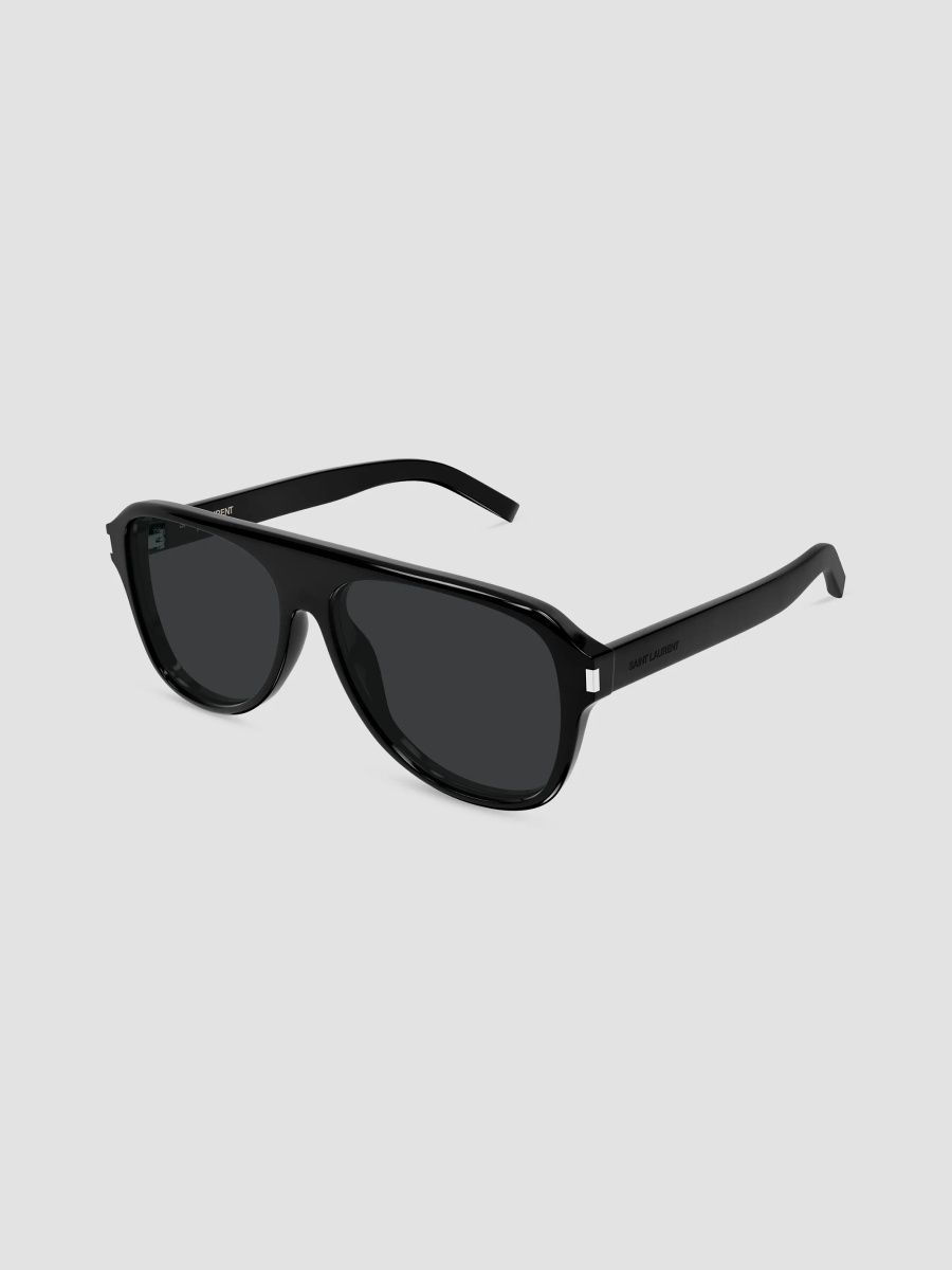 Saint Laurent Men's 59MM Pilot Sunglasses - Black