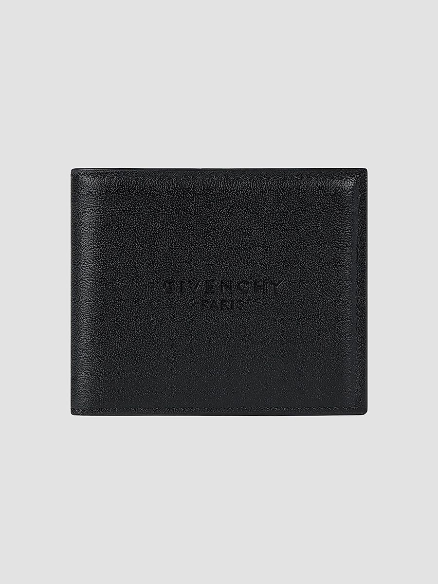 Givenchy Men's Antigona Stamped Wallet in Leather - Black