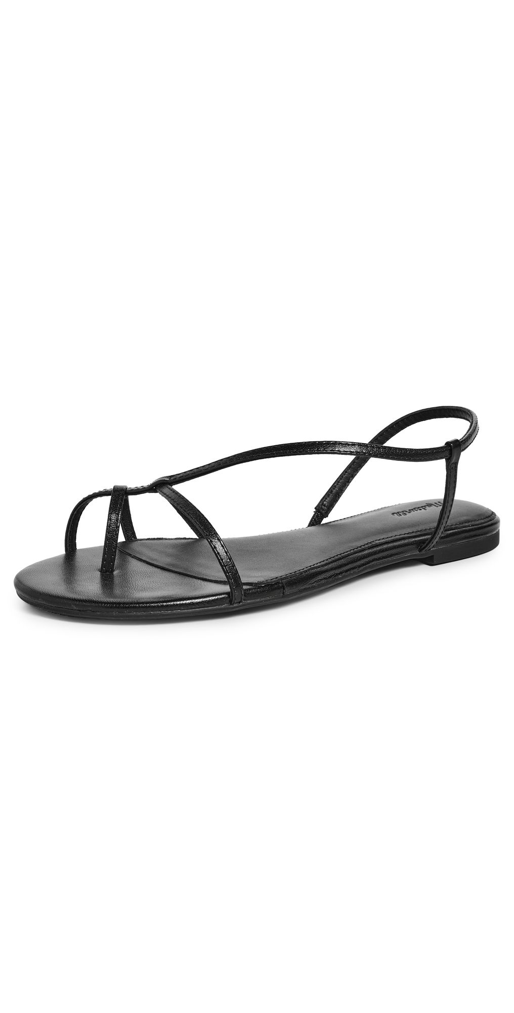 Madewell Iggy Strappy Sandals True Black 9
