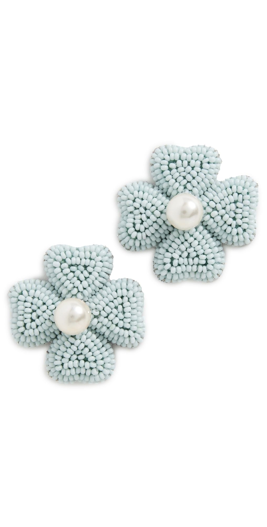 Deepa Gurnani Liora Earrings Baby Blue One Size