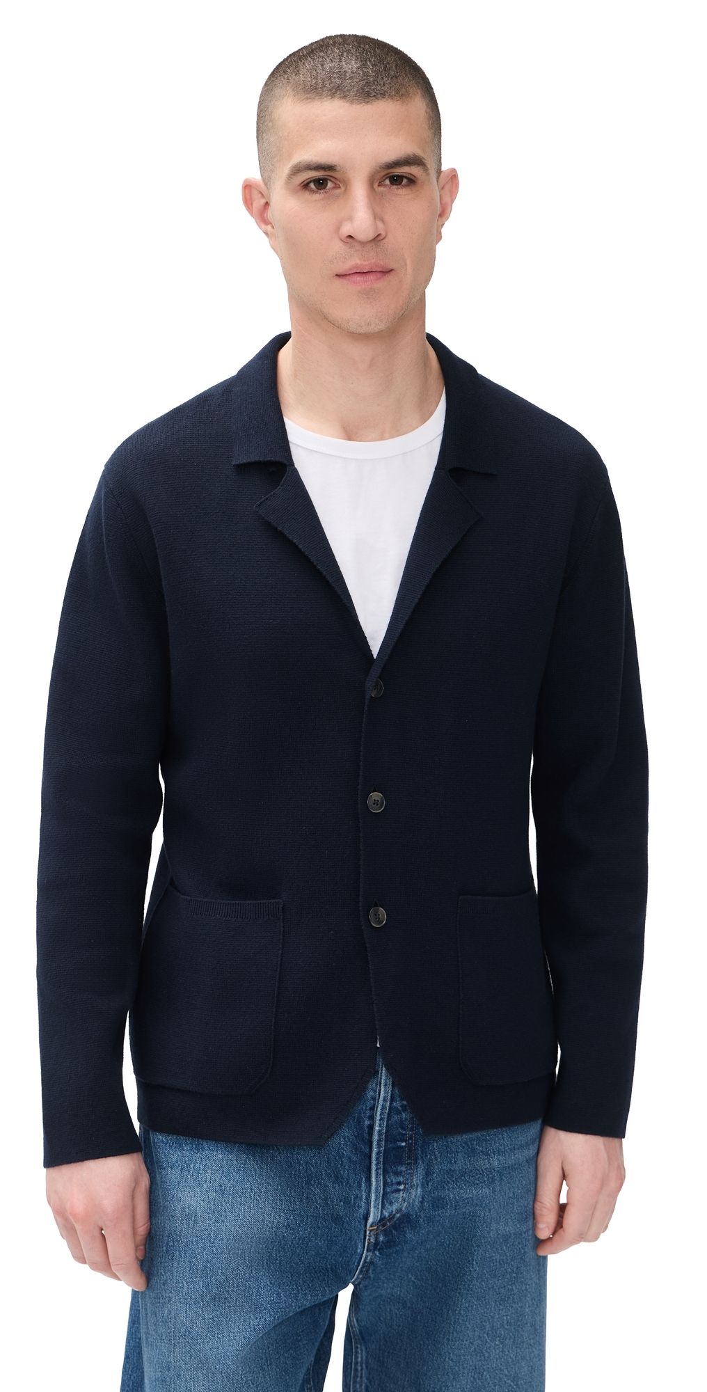 Closed Knitted Blazer Dark Night L