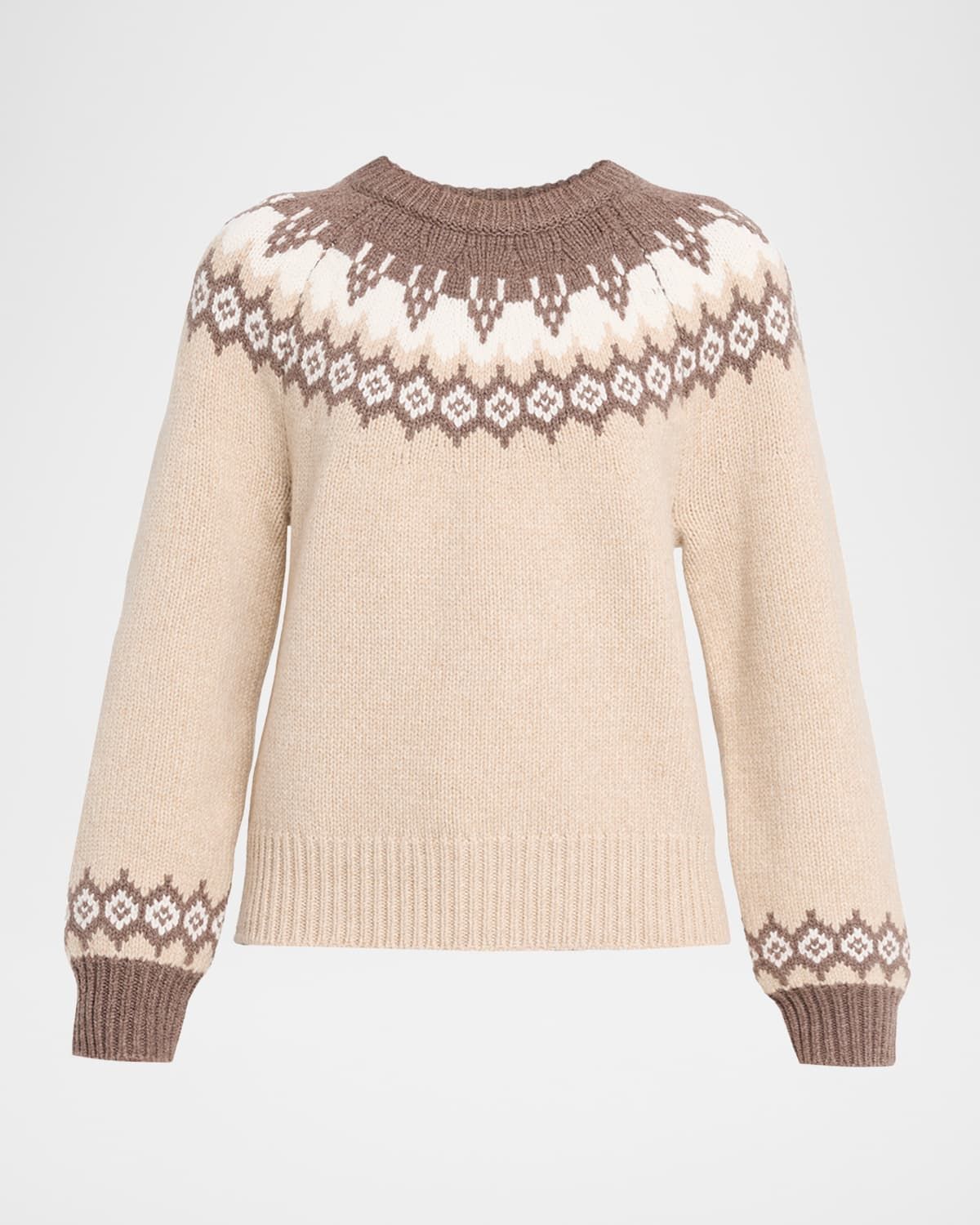 Beth Fairisle Raglan Sweater