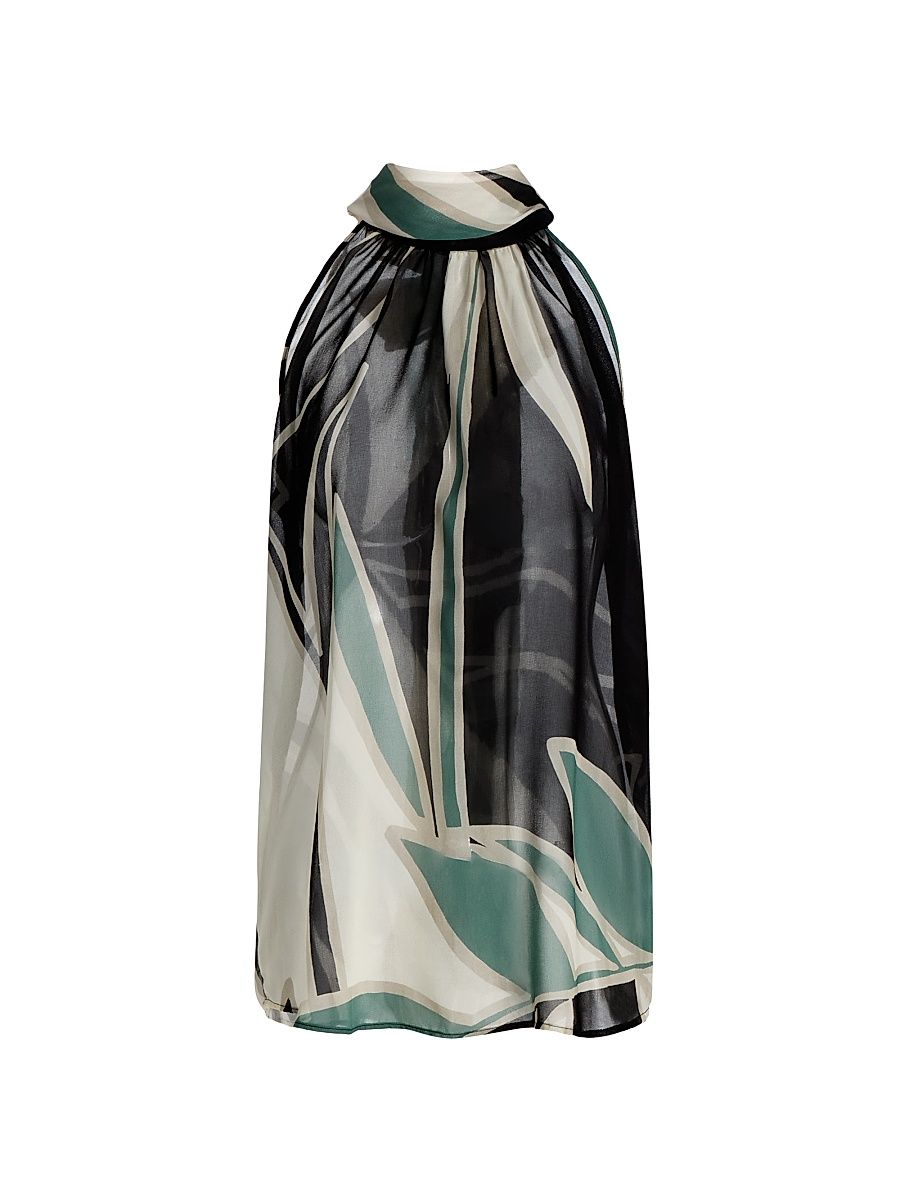 Women's Rysia Printed Halter Top - Tula - Size 4