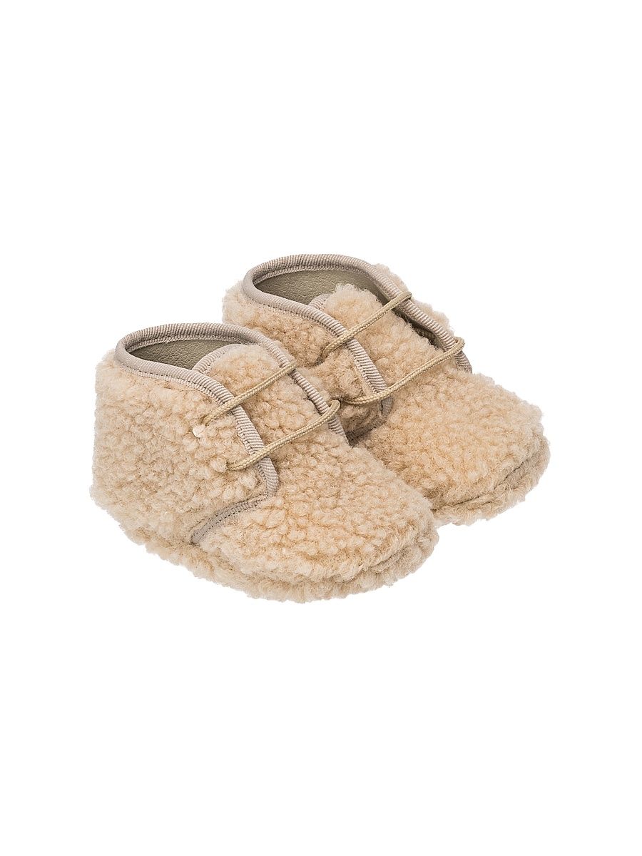 Baby Girl's Faux-Shearling Booties - Beige - Size 4.5 (Baby)