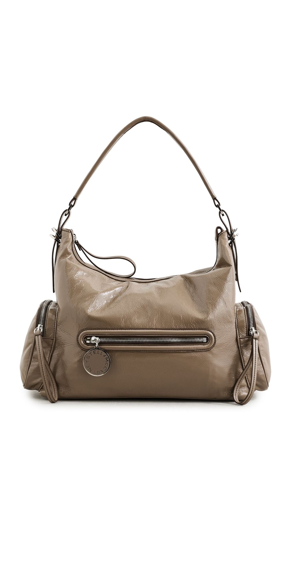 Stella McCartney Dartmoor Shoulder Bag Taupe One Size