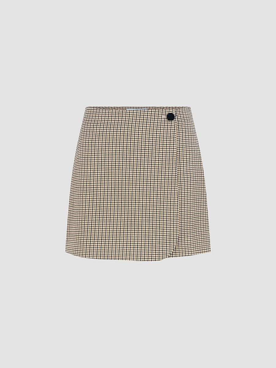 Hill House Home Women's The Melody Skirt - Hertford Houndstooth - Size Large
