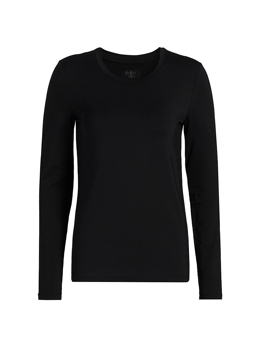 Women's Mesa Long Sleeve T-Shirt - Black - Size XS