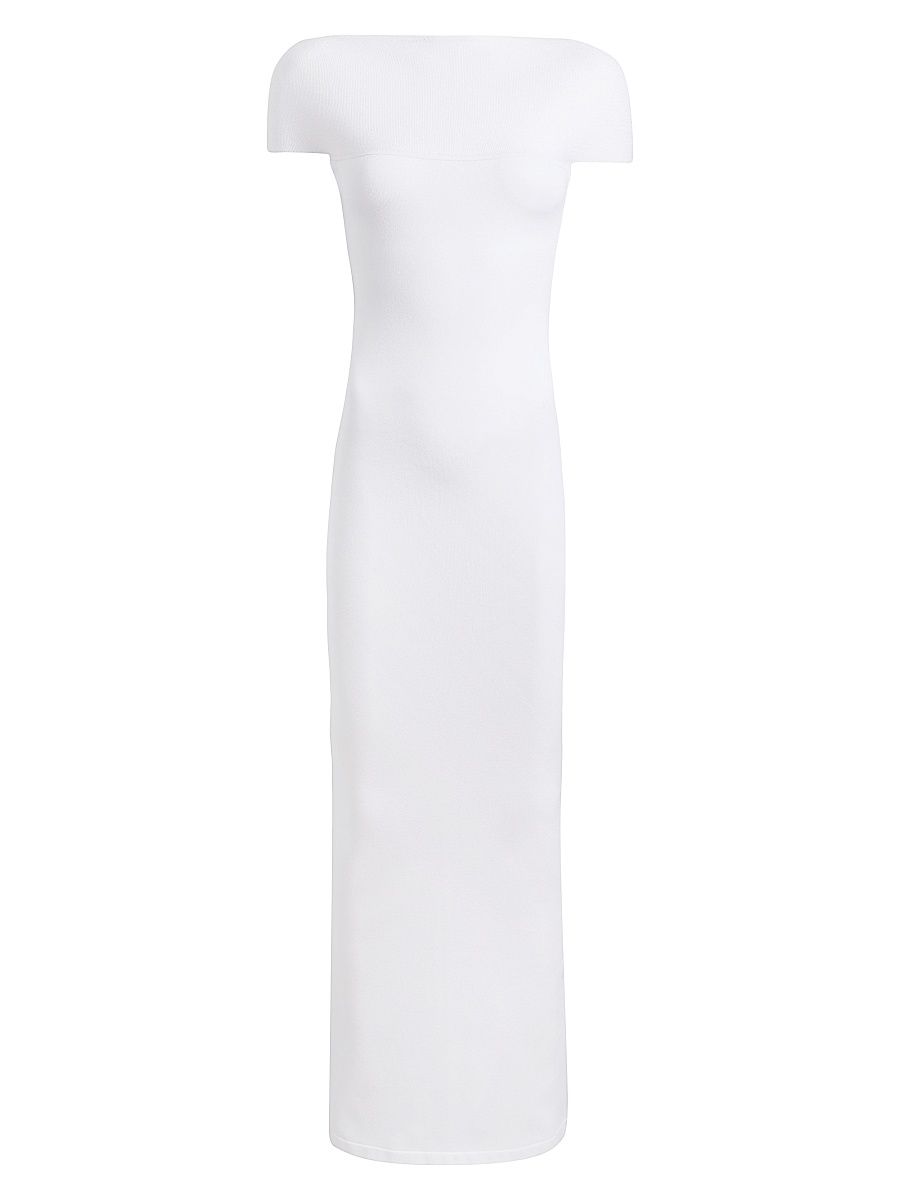 Women's Basile Compact-Knit Column Dress - Glaze - Size Medium