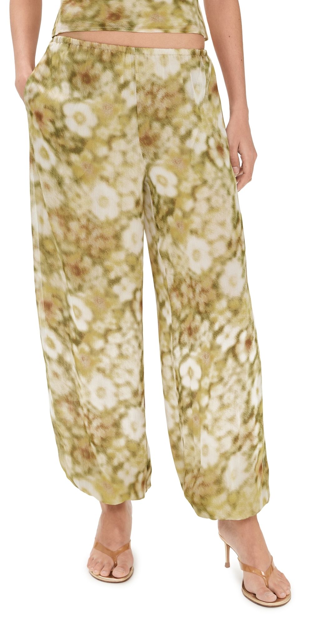 Madison the Label Frida Jeanie Pants Citrus Bloom S